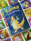 Pokemon dragonite Vintage Pocket Monsters Vending HOLO Prism Sticker 00 Nintendo