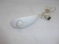 OEM Nintendo Wii White Nunchuck Controller RVL-004 Tested