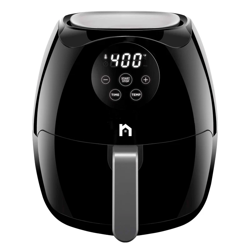 New House Kitchen House Kitchen Digital 3.5 Liter Air Fryer W/ Flat Basket
Opens in a new window or