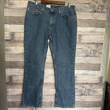 CARHARTT Women's 16x31 Traditional Fit Blue 5 Pocket Jeans WB007