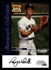 1999 Sports Illustrated Greats of the Game #NNO Roy White Autographs