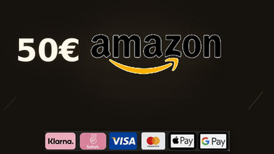 50  Euro Amazon / Gutschein Gutscheincode Geschenk -Guthaben Code