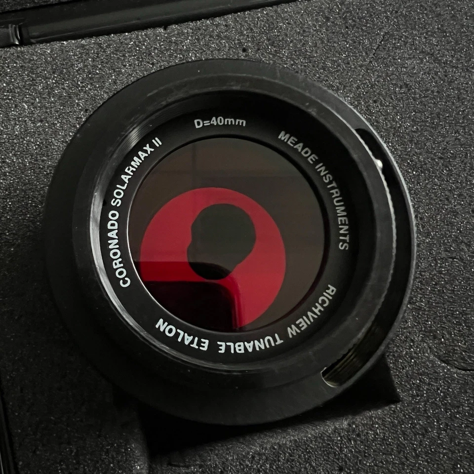 Coronado SolarMax II Telescope 40mm Double Stack Filter Etalon Meade Richview - Image 3 of 4