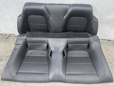 2018 Ford Mustang Convertible Rear Black Premium Leather Seats Assembly