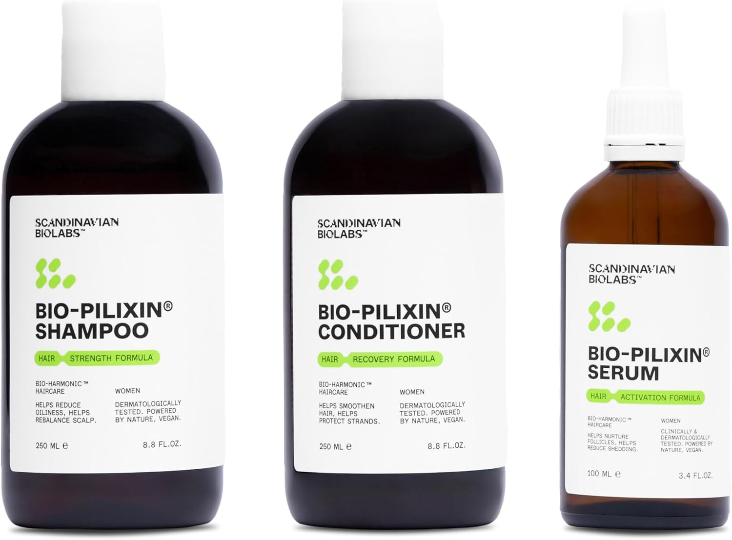 Bio-Pilixin Routine Donna: Addio Caduta Capelli | Kit Completo 3 Step