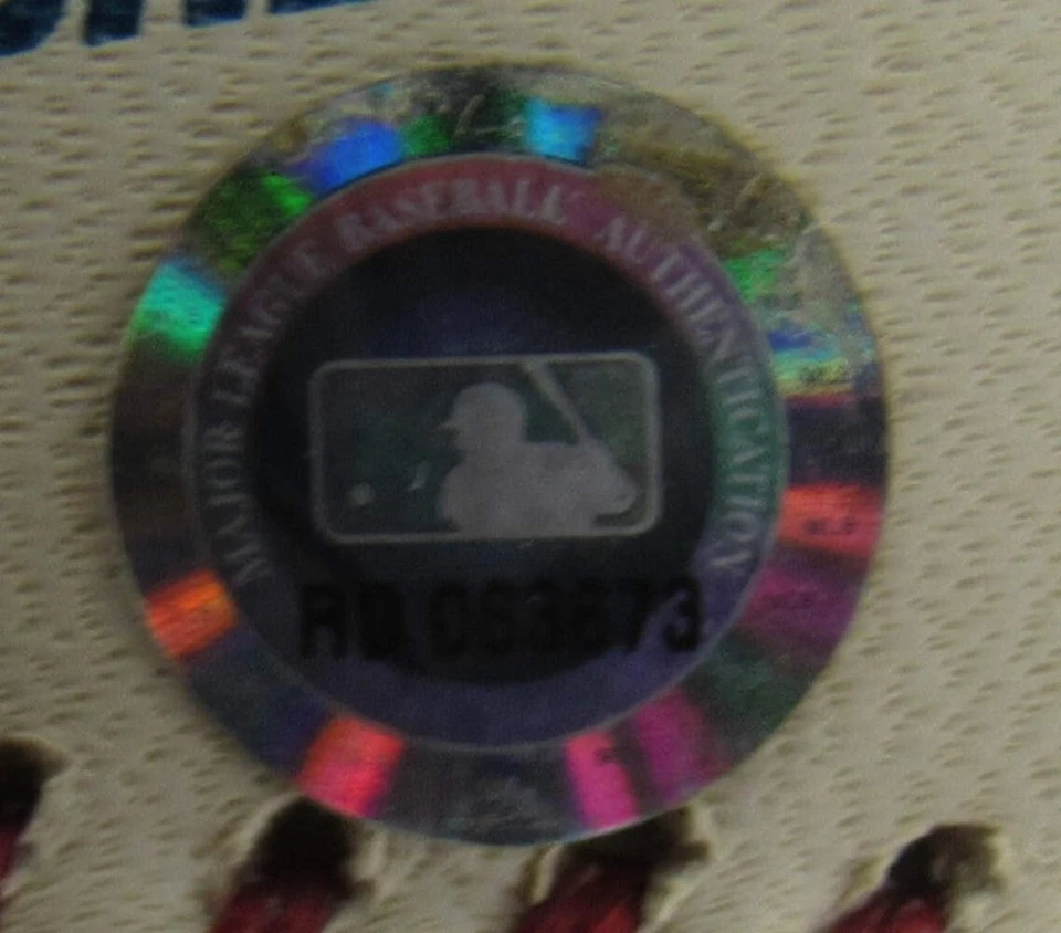 Béisbol B166 firmado por Jason Jennings Auto Rawlings Foto 3 de 3