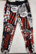 Reason Brand Comic Pop Art Jogger Pants Mens ...