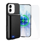 7000mAh Battery Case cover w/ Tempered Glass for iPhone 17 (6.3 inch)