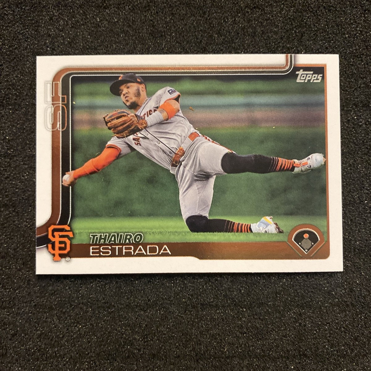 2025 Topps Series 1 Thairo Estrada #2 San Francisco Giants