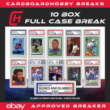 2026 Gold Rush Signed & Slabbed CAROLINA PANTHERS 10 Box FULL CASE BREAK