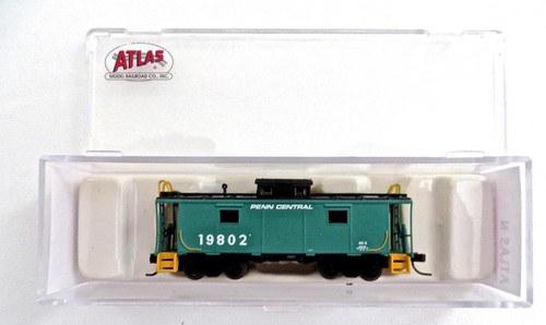 N Atlas Trainman 50-002-514 Penn Central NE-6 Estilo Caboose Car 19802 Nuevo | Condition: New
