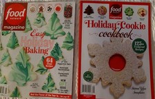 Lot Of 2 Food Network Magazine Holiday Baking. Cookbook Christmas 2025