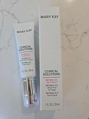MARY KAY CLINICAL SOLUTIONS~RETINOL 0.3~FACIAL SERUM~238881~FULL SIZE~1 FL.~NIB