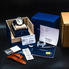 Panerai Luminor Base Logo PAM01087 44mm Steel White Dial Box and Papers 2024 2