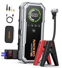 Jump Starter with Air Compressor, 7000A 160PSI Battery Jumper Starter Silver