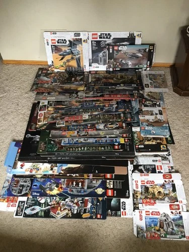 Lego Star Wars Box Collection 75159 75290 75098 75059 75331 10236 9516 9526 7879