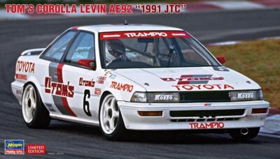Hasegawa 20624 Tom's Corolla Levin AE92 '1991 JTC' 1/24