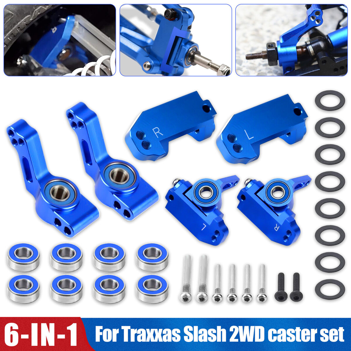 Traxxas Caster Block Set Traxxas Caster Block Set