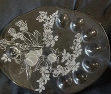 Walter Glas Deviled Egg Platter West Germany