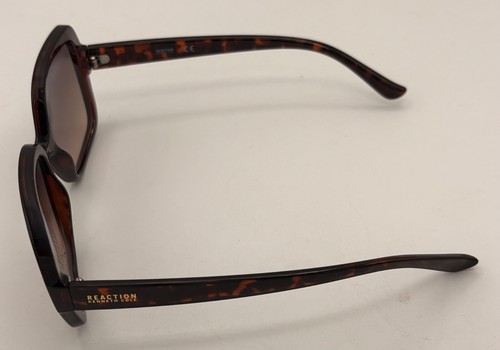 Kenneth Cole Reaction Womens Tortoise Square Plastic Sunglass KC1412. 52B - Picture 11 of 13