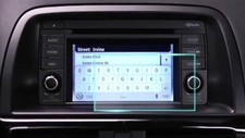 Crystal Clear Screen Protector for 2014 Mazda CX-5 Vehicle Navigation