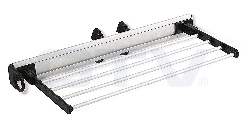 Pull out Clothes Hanger Trouser Rack Extending Rail Wardrobe Storage Organiser