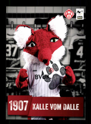 Kalle von Dalle Autogrammkarte Würzburger Kickers 2021-22 Original Signiert