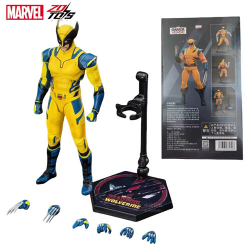 Marvel's Deadpool & Wolverine Action Figures Boxed Deadpool Wolverine New ZDToys - Picture 3 of 11