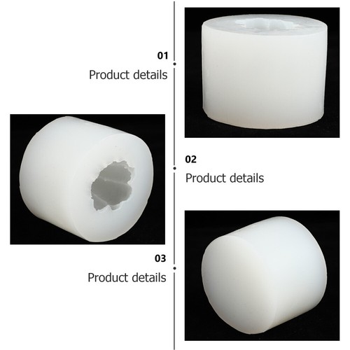 2 Pcs Pumpkin Candle Mold Making Food Molds DIY Crafts Fragrance