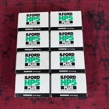 Ilford HP5 Plus 400 36 Exposure ISO 400 Black and White 35mm Film Lot Of 8