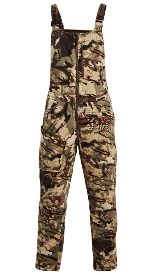 Under Armour 1378818 UA RUT Windproof Microfleece MD Forest AS Camo Bib Pant - Image 3 of 4