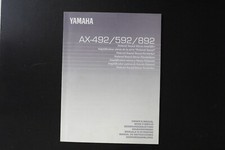 Originale Yamaha AX-590 /490 Amplifier Owner's Manual / Manuale di istruzioni!!!