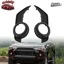 For 2014-2024 Toyota 4Runner /SR5 Fog Lights Lamp Covers Bezel Trim Surround