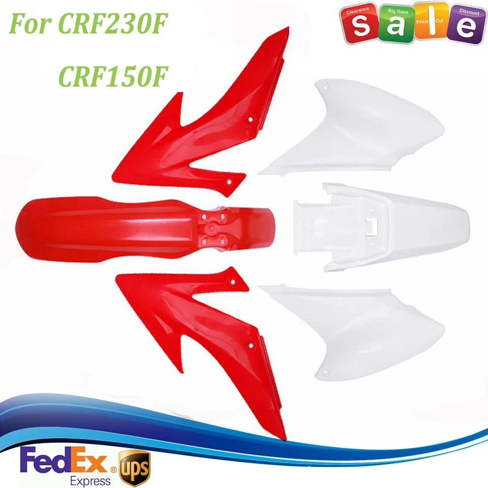 For 2008-2013 Honda CRF150F CRF230F Complete Fairing set Full Body Plastics Kit Foto 4 de 4