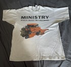 Vintage 1991 Ministry Jesus Built My Hotrod TShirt, Size XL