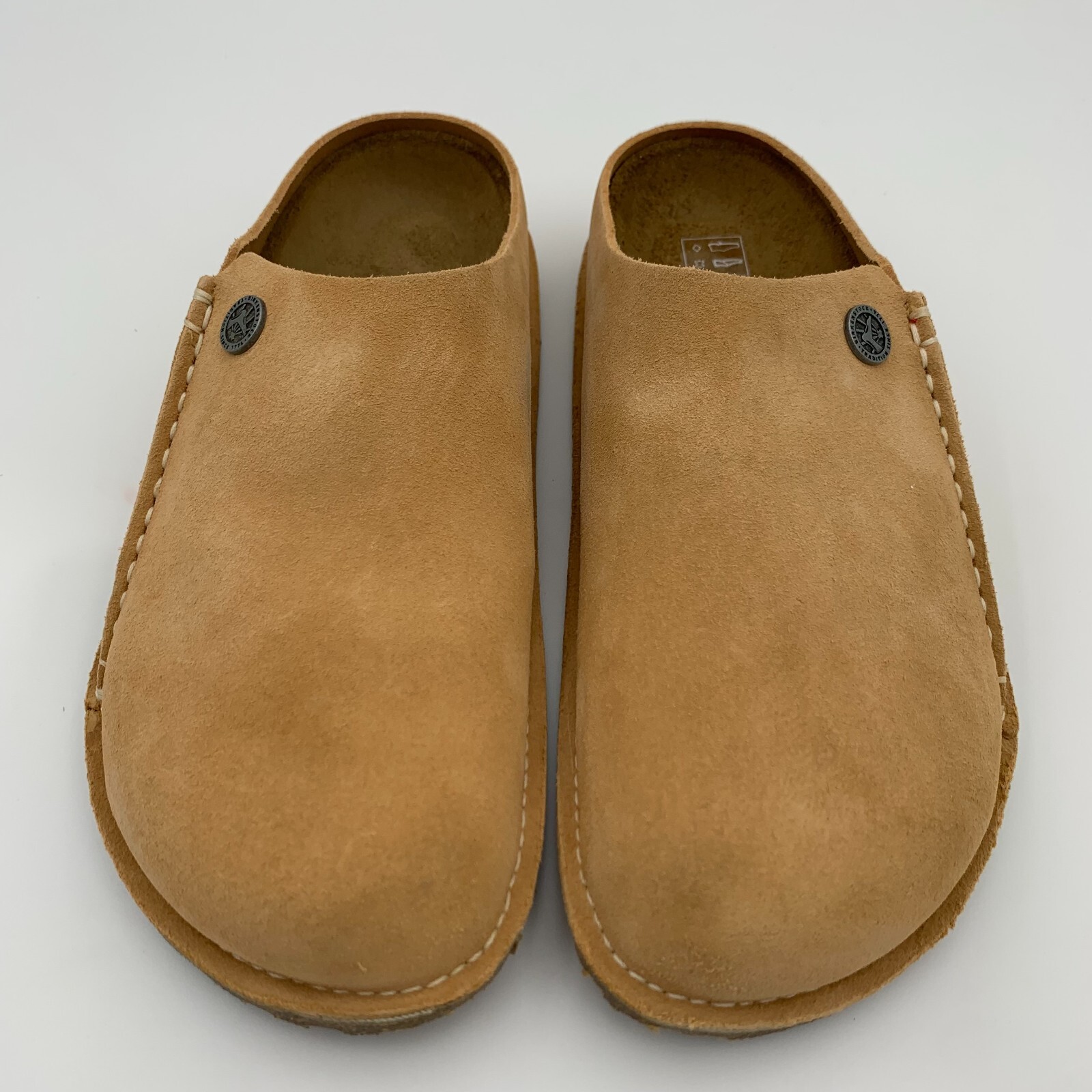 SAOLA Birkenstock nuovo con scatola Zermatt Premium argilla scamosciata suola gomma reg misura a scelta