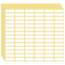 1680 Pcs Matte White Labels Blank Stickers Small Sticky Labels Removable Price