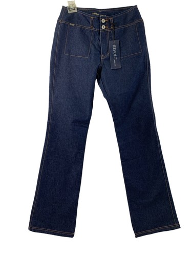 Jean Flare TELL DENIM WORKS Taille 9 - Bleu, Pattes, Boot Cut, Neuf Avec étiquettes