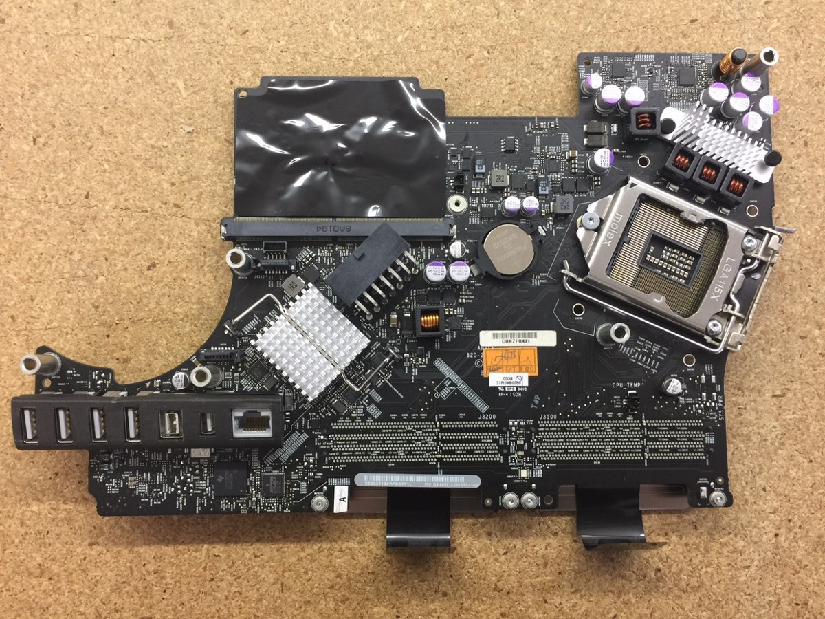 Apple iMac A1311 Logic Board 820-2784-A 631-1429 | eBay