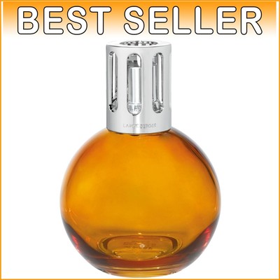 Stylish Lacquered Glass Home Fragrance Lamp - Model Boule by Lampe Berger