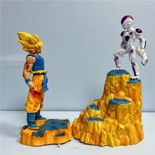 Dragon Ball Z Goku vs Frieza Action Figure Set Super Saiyan Anime Collectible