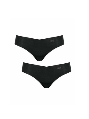 S (10) Sloggi ZERO Modal Hipstring Briefs C2P Two Pack Knickers Thong Lingerie