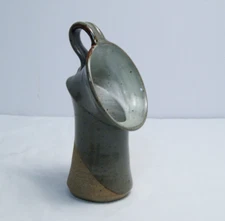 Pottery SALT PIG Cellar Crock Ceramic Stoneware  Farmhouse Kitchen