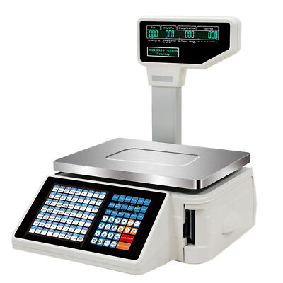 Label Printing Scale 2 Printing Modes Digital Number Computing Scale Electronic-