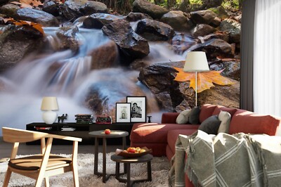 3D Rock River ZHUA3943 Wallpaper Wall Murals Removable Self-adhesive Ann 24