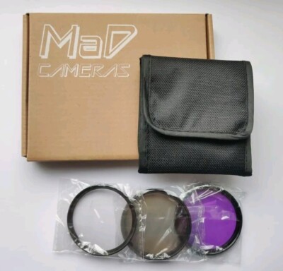 58mm 3 Filter Set UV CPL FLD für Canon EOS 400D 450D 500D 550D 600D 650D 700D
