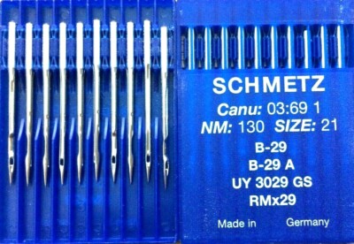 SCHMETZ CANU37:92FB NM:70//027 SYSTEM:UY121 GUS INDUSTRIAL SEWING MACHINE NEEDLE