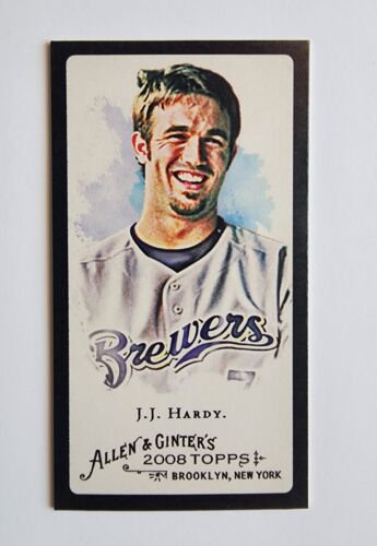 2008 Topps Allen & Ginter Mini bordo nero - a scelta U - Foto 12 di 18