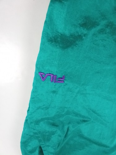 Vtg FILA Nylon Joggers Windbreaker Track Pants Men's Size 38 EUC Lined Y2K - Picture 4 of 6