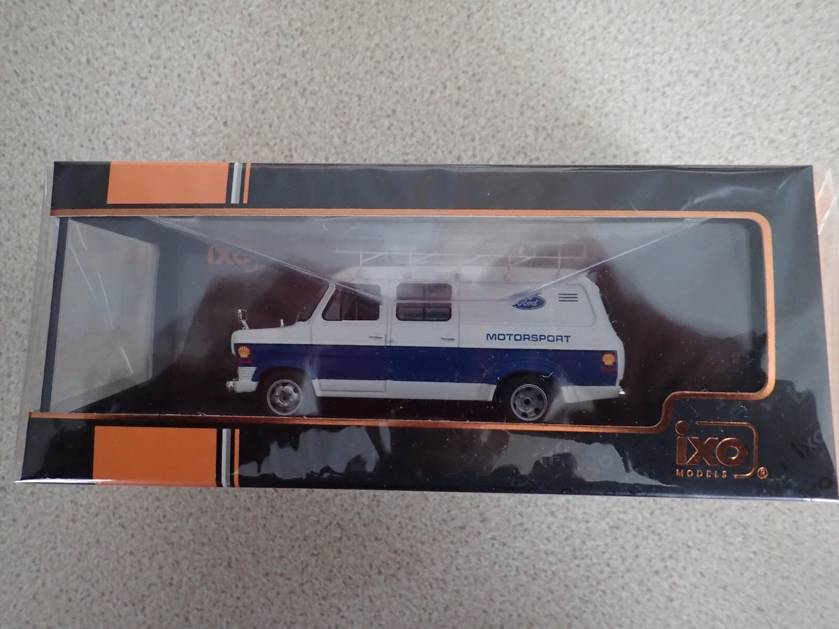 KK-Scale Ford Transit Bus THW Köln 1965-1970 blau 1